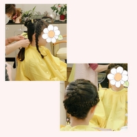 成人２０２１ヘアセット